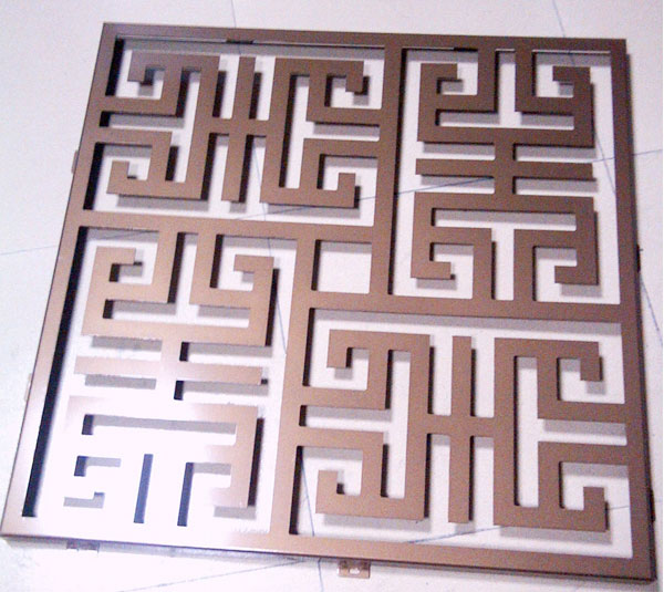 福建雕花鋁單板